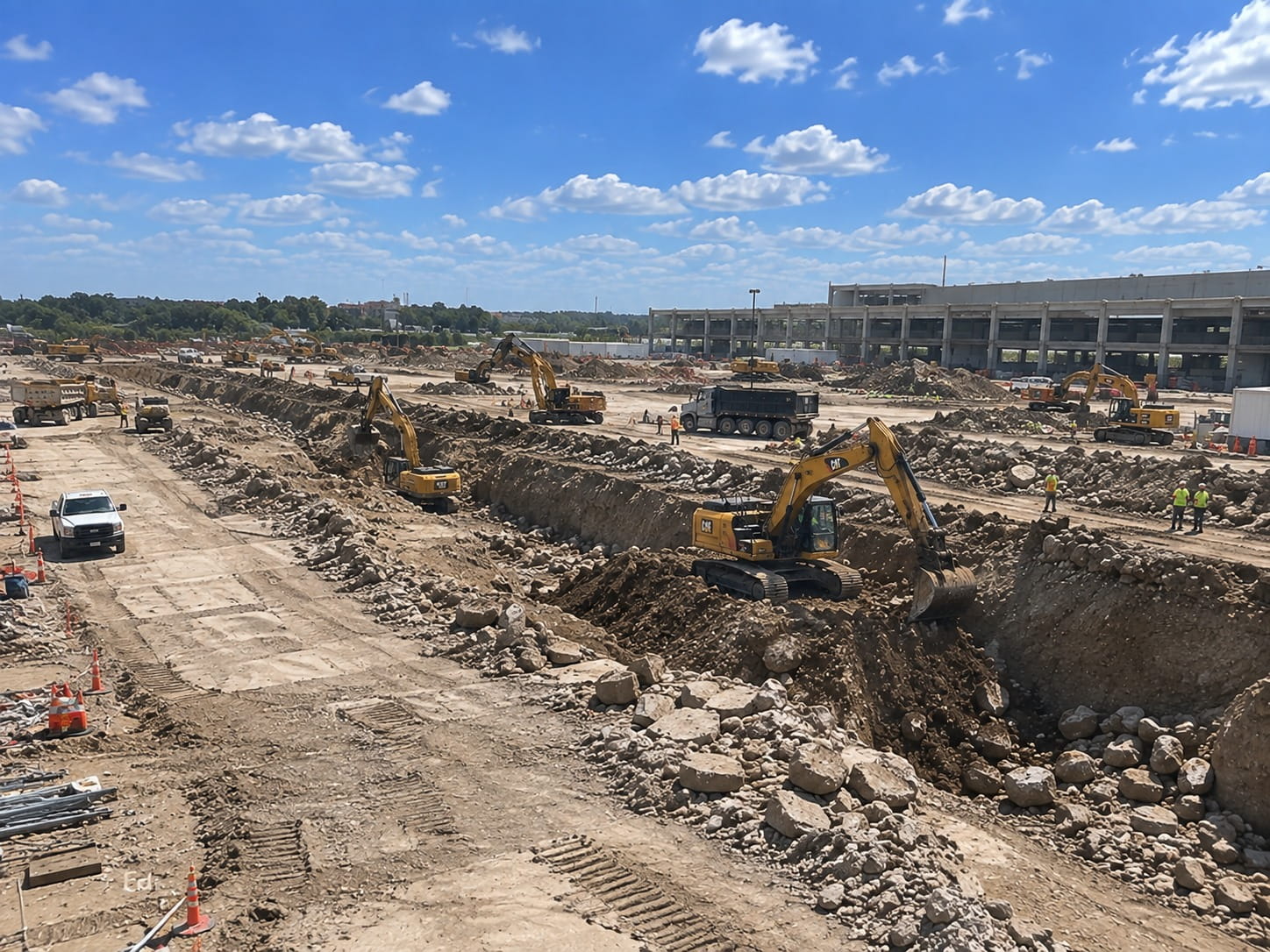 Trenching in Hobart